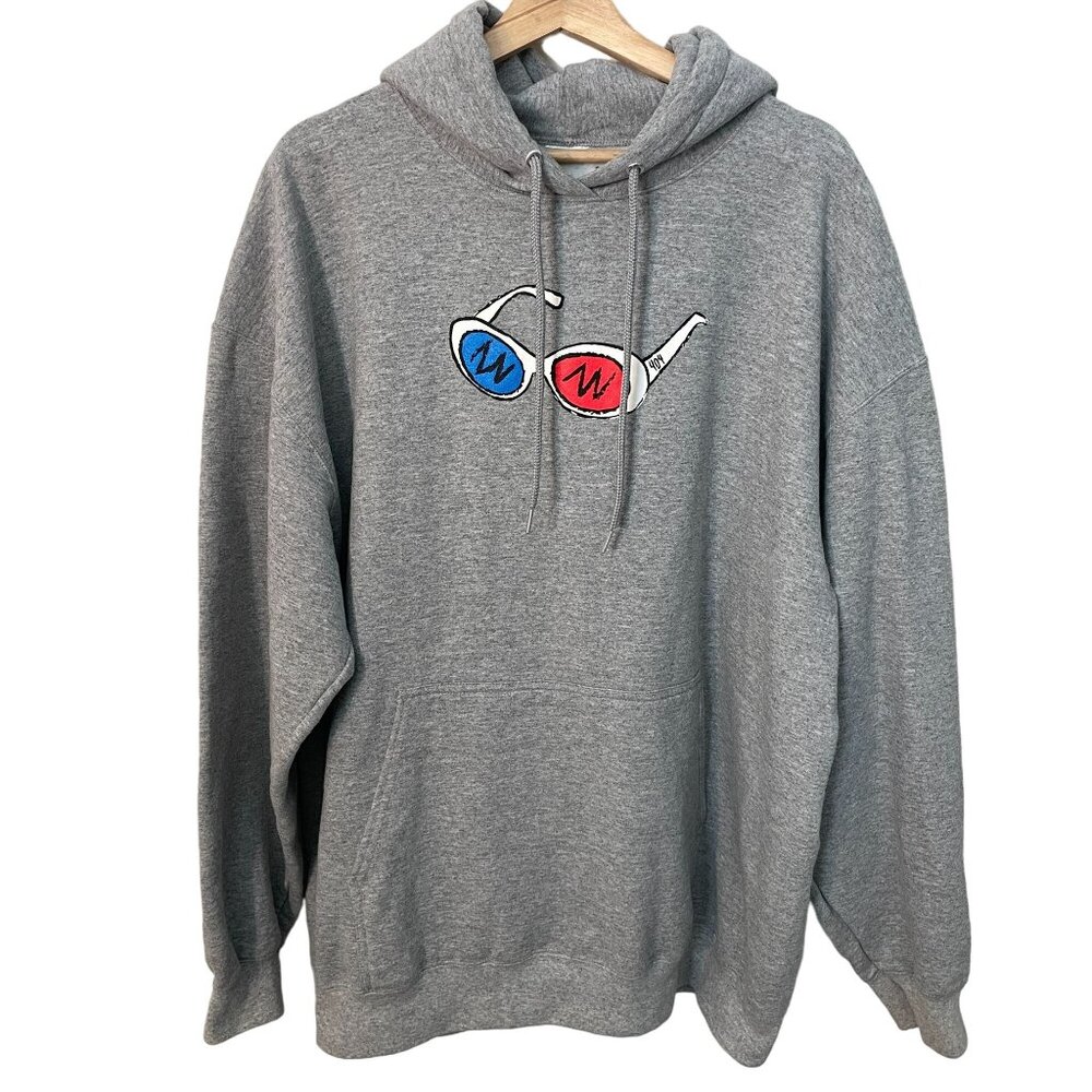 George Not Found Authentic Dream 404 Graphic Hoodie Sweatshirt Unisex 2XL Gray